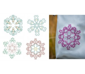 Stickserie - Sommerblumen LineArt